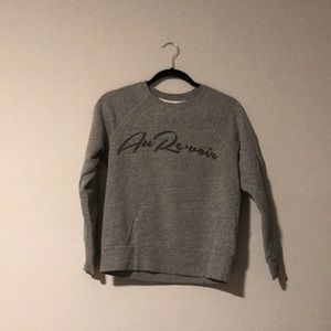 Graphic crew sweatshirt